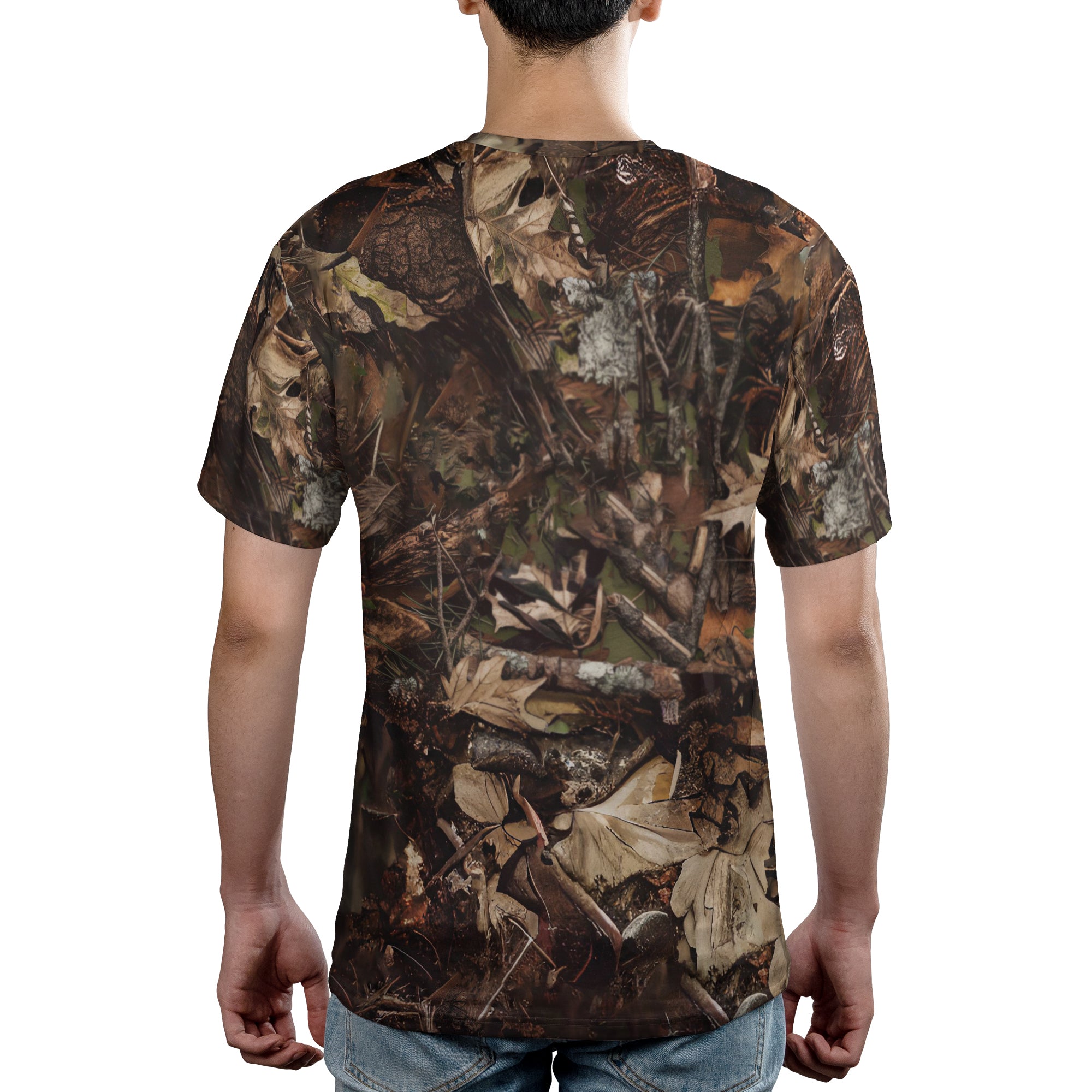 Hunting Spirit Elite Camo T-Shirt - Natural Leaf Pattern | Performance Hunting Gear