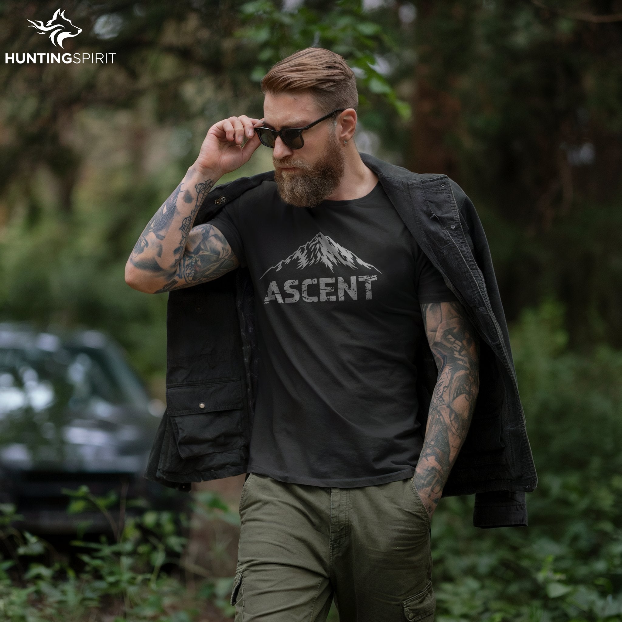 Ascent Mountain T-Shirt - Nature Landscape Tee