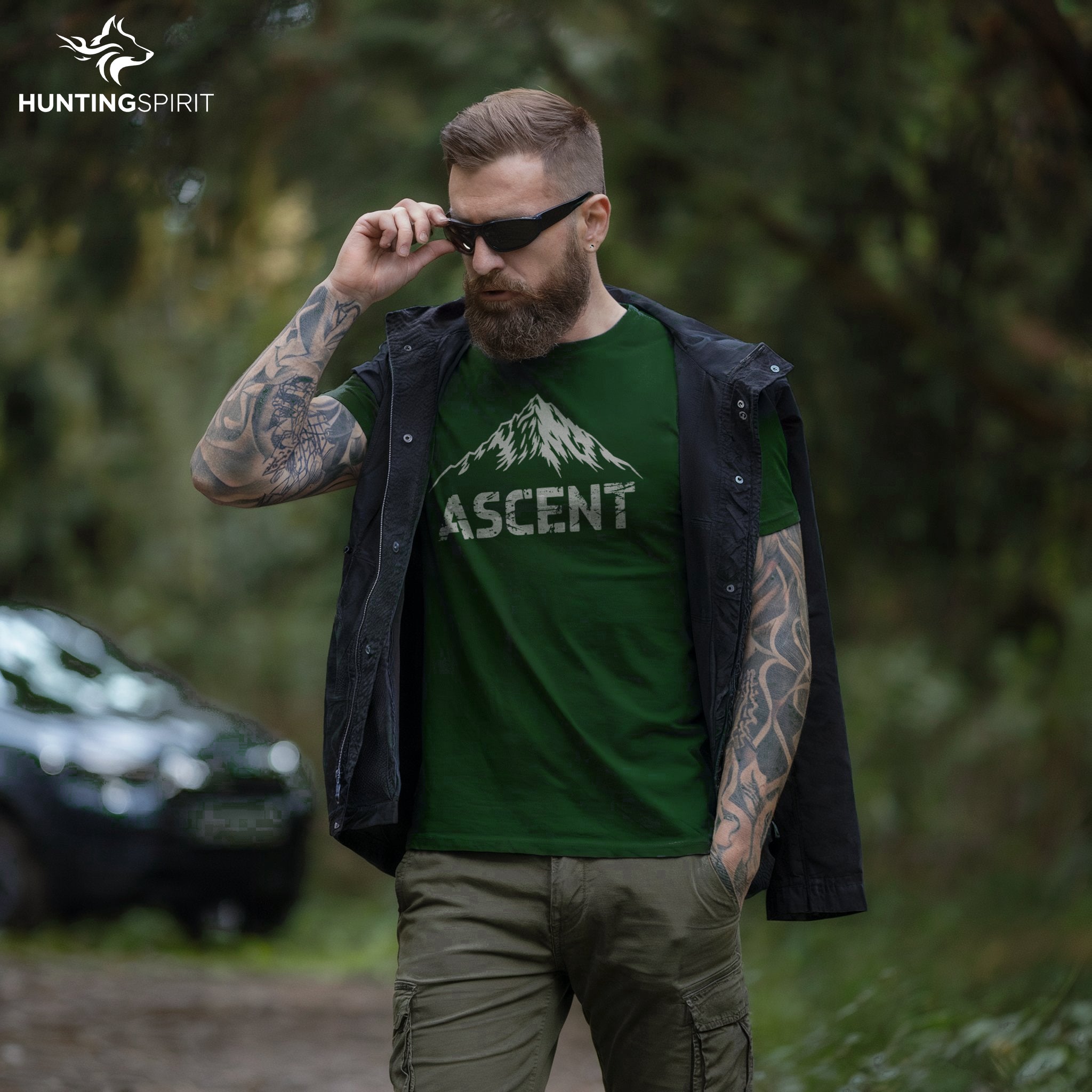 Ascent Mountain T-Shirt - Nature Landscape Tee