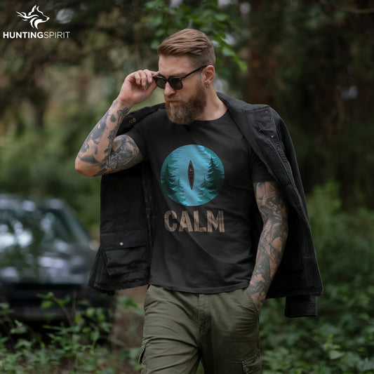 Calm Lake T-Shirt - Nature Landscape Tee