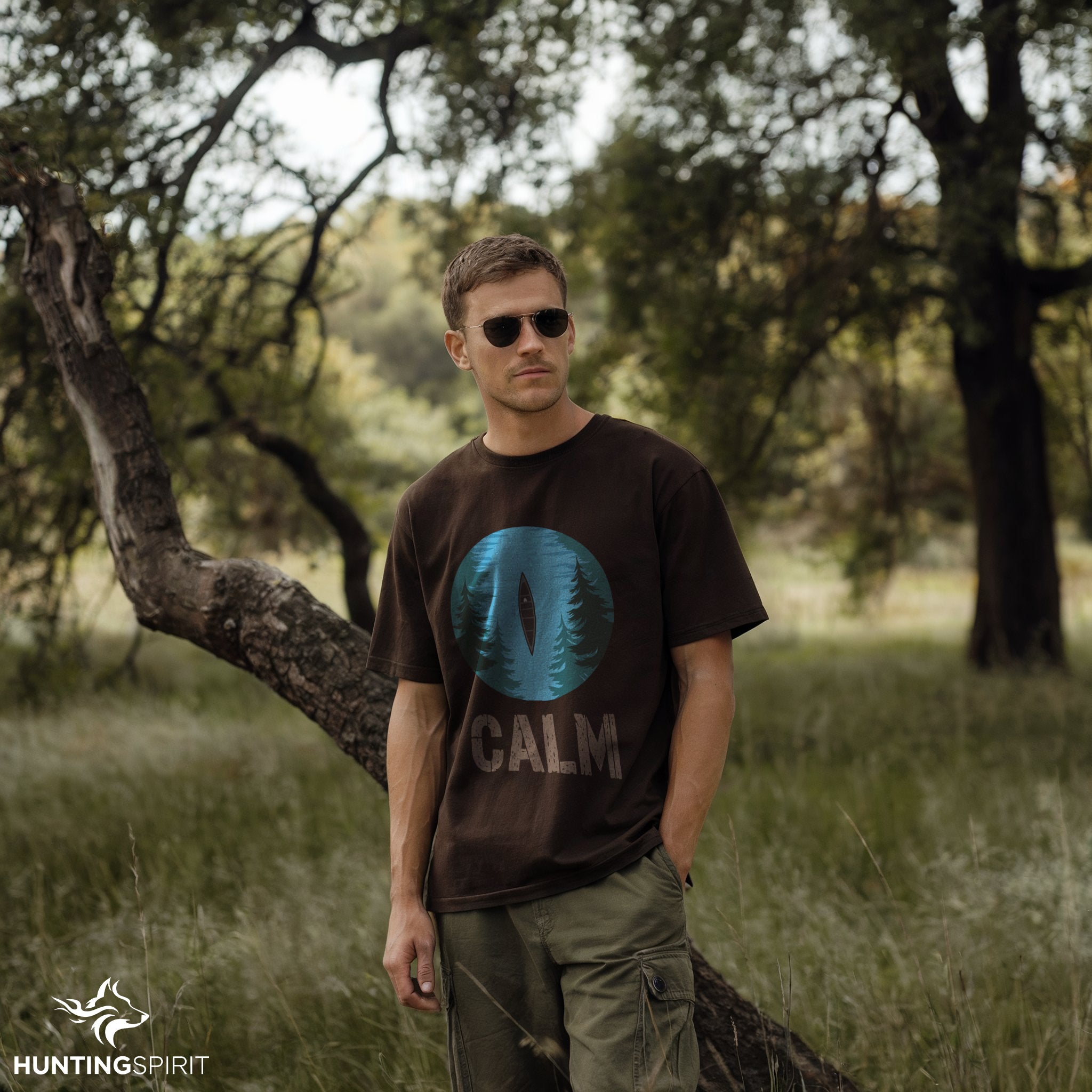 Calm Lake T-Shirt - Nature Landscape Tee