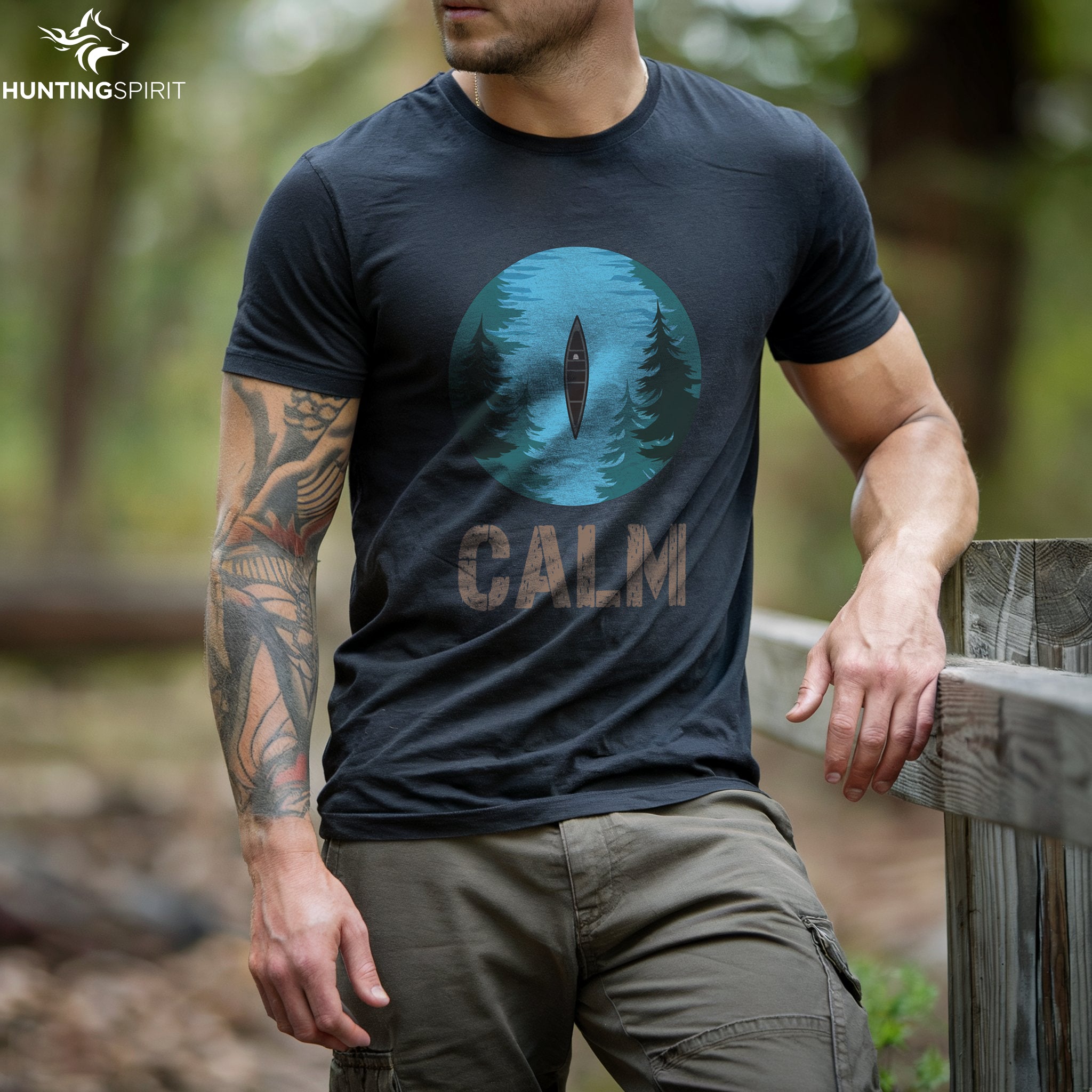 Calm Lake T-Shirt - Nature Landscape Tee