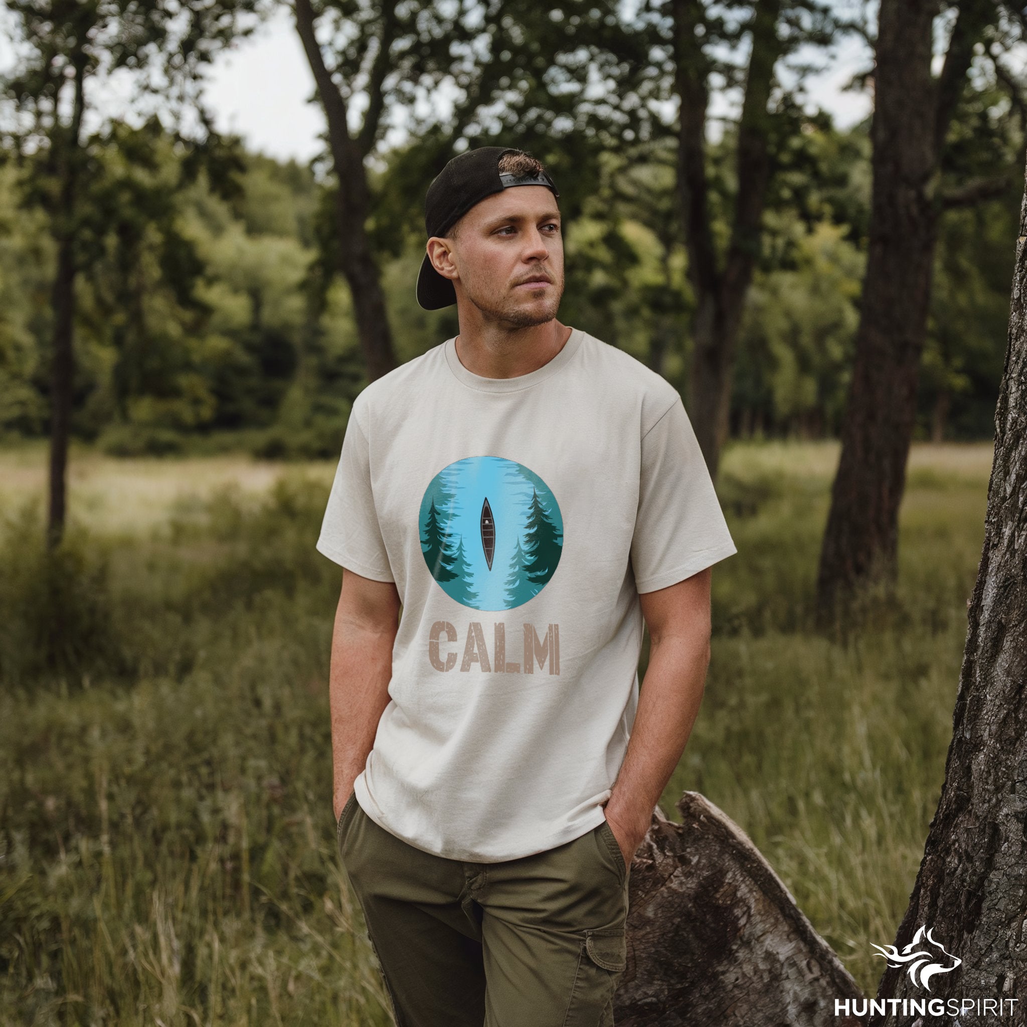 Calm Lake T-Shirt - Nature Landscape Tee