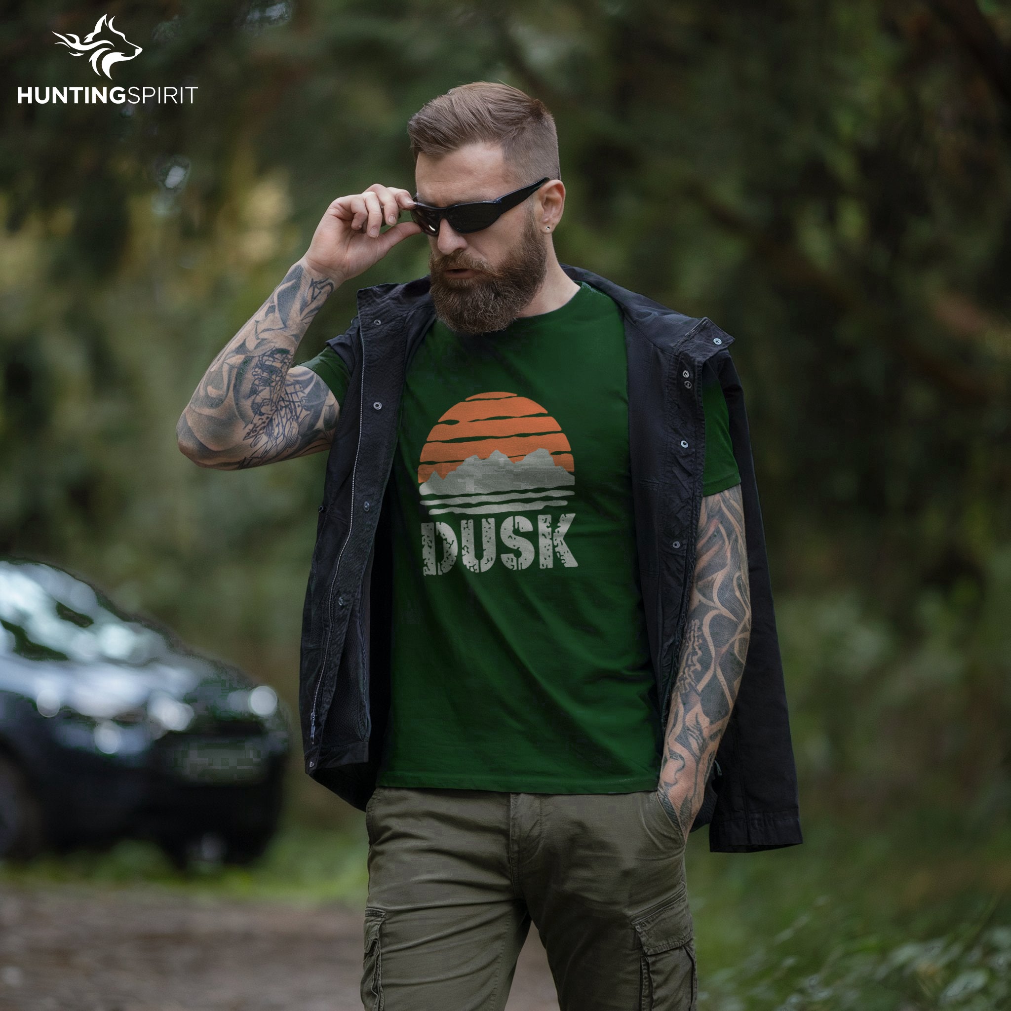 Dusk Sunset T-Shirt - Nature Landscape Tee