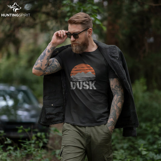 Dusk Sunset T-Shirt - Nature Landscape Tee