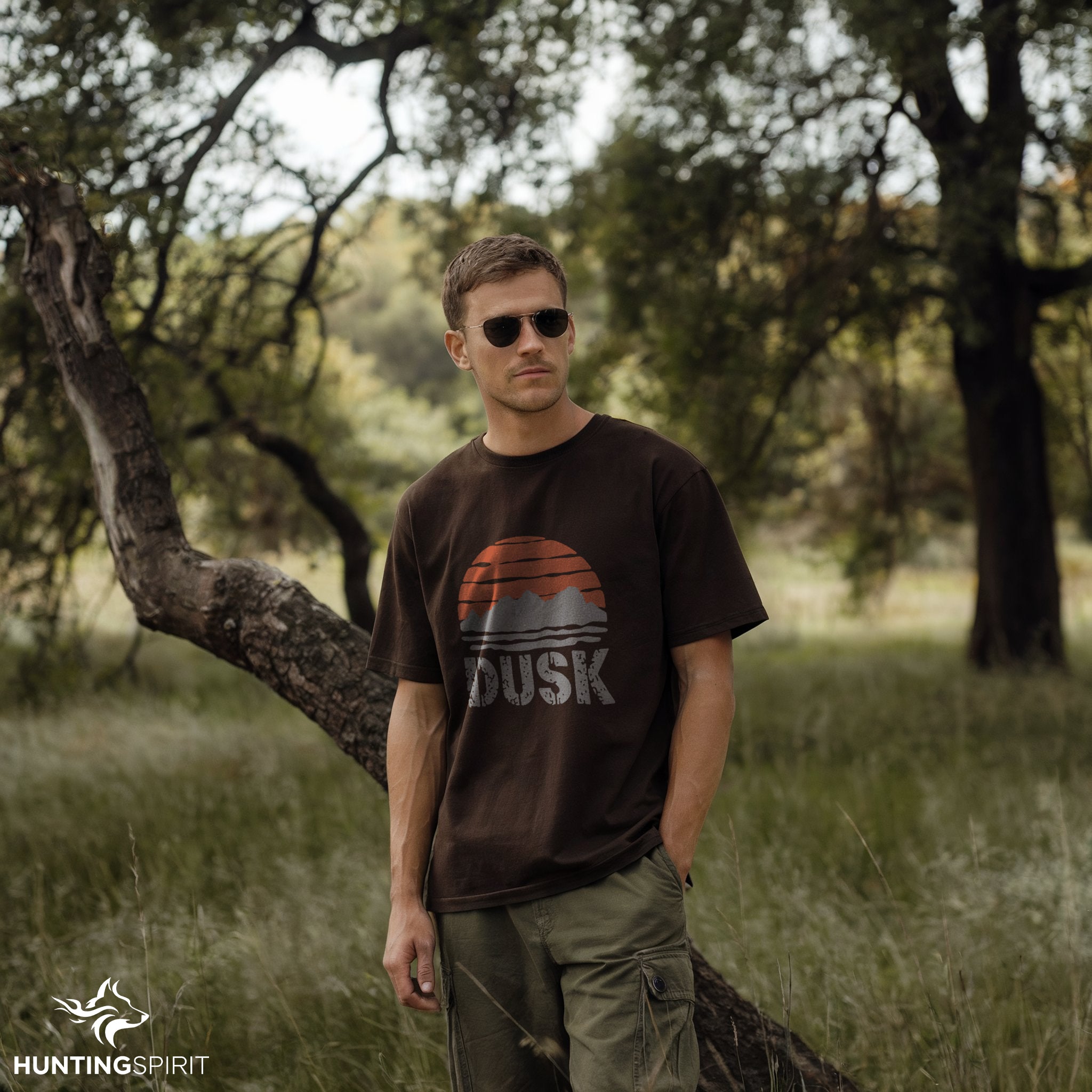 Dusk Sunset T-Shirt - Nature Landscape Tee