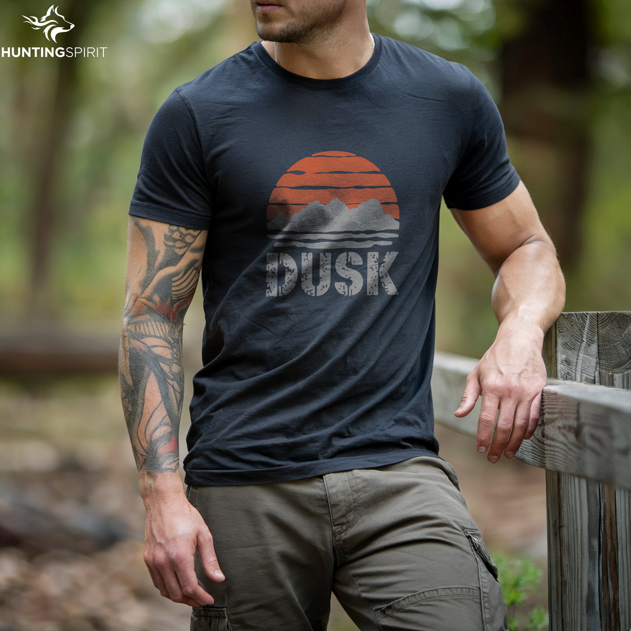 Dusk Sunset T-Shirt - Nature Landscape Tee