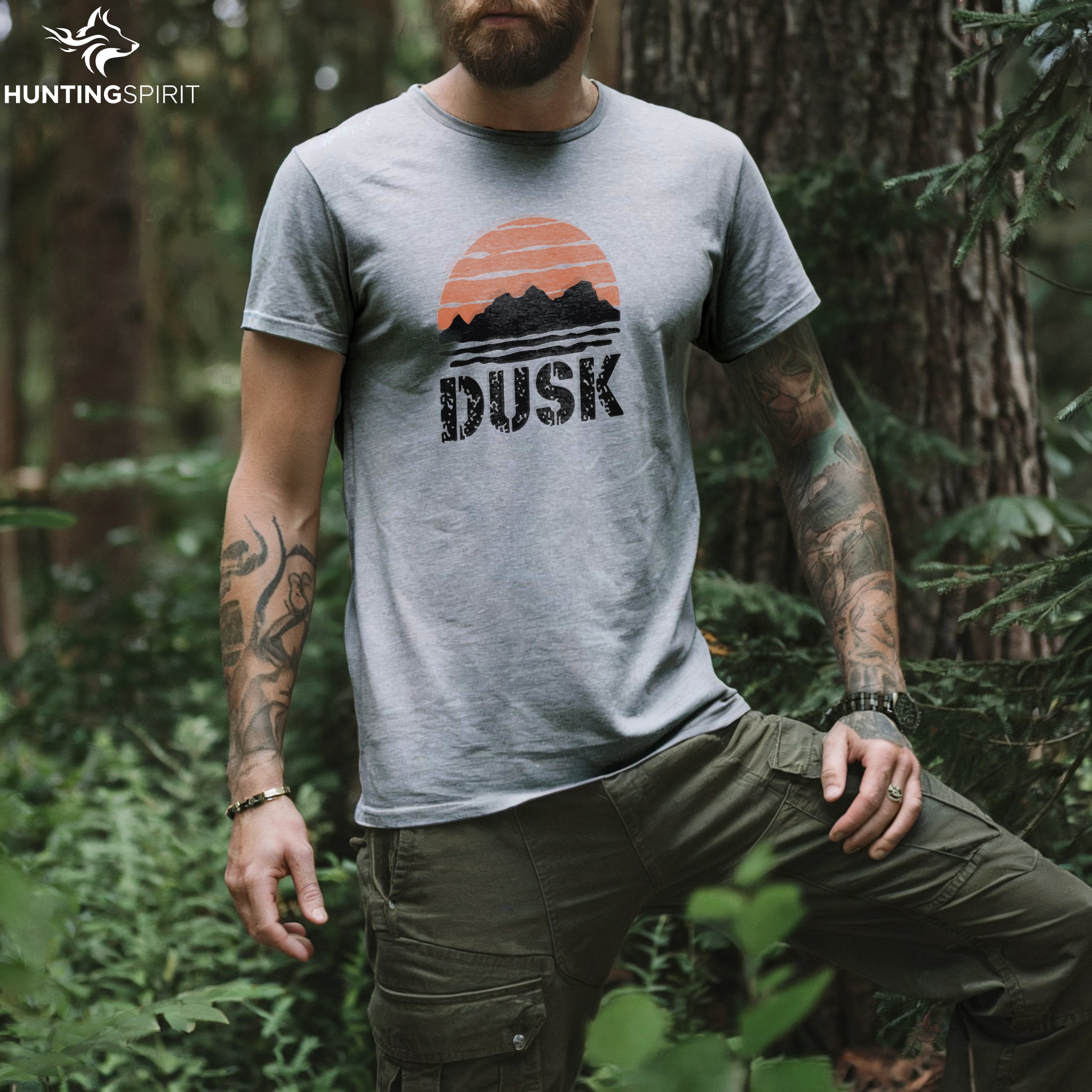 Dusk Sunset T-Shirt - Nature Landscape Tee