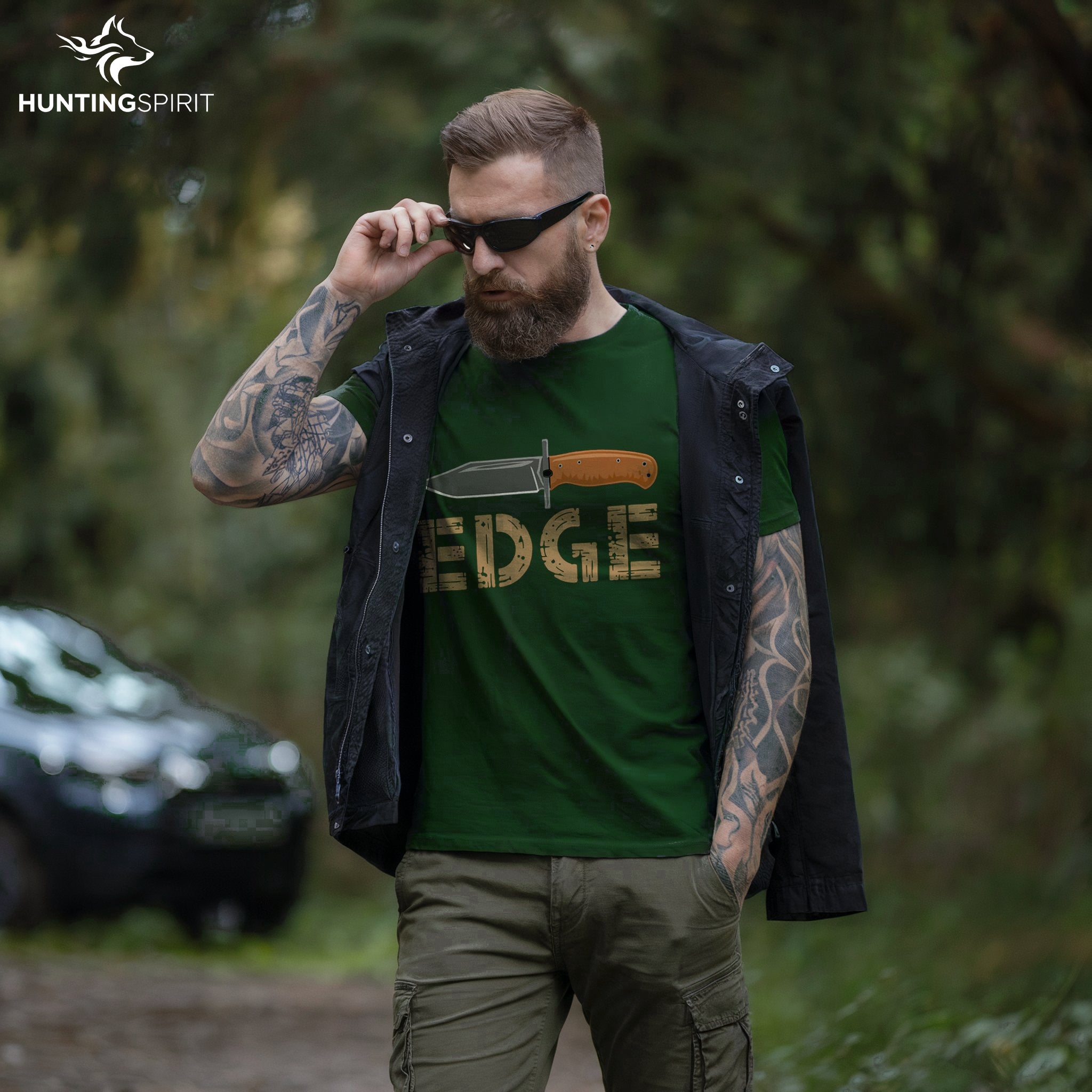 Edge Knife T-Shirt - Hunting Gear Tee