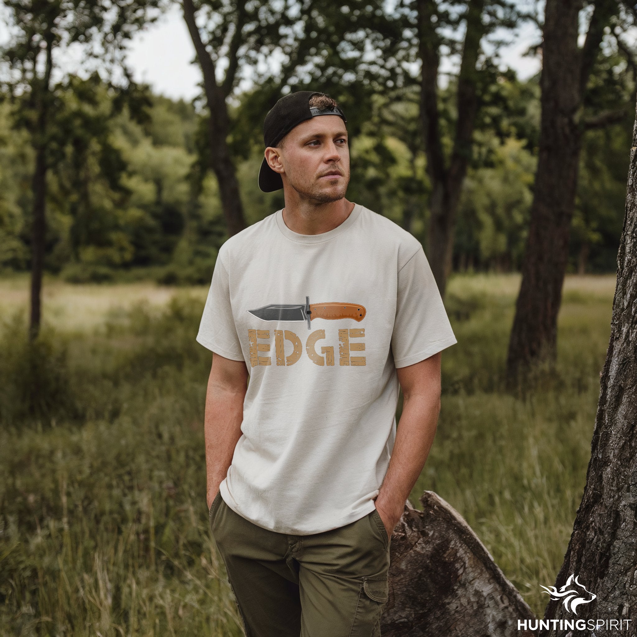 Edge Knife T-Shirt - Hunting Gear Tee