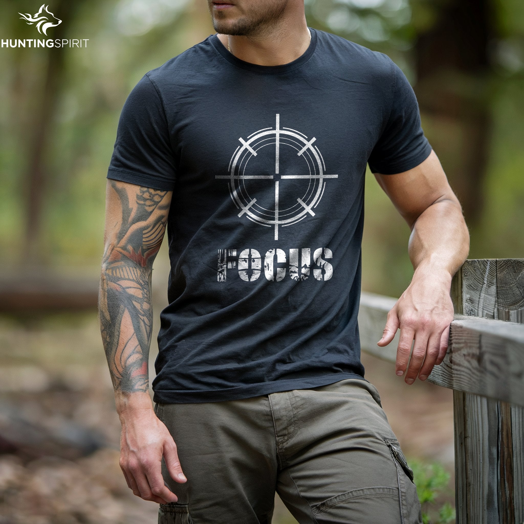 Focus Crosshair T-Shirt - Hunting Gear Tee