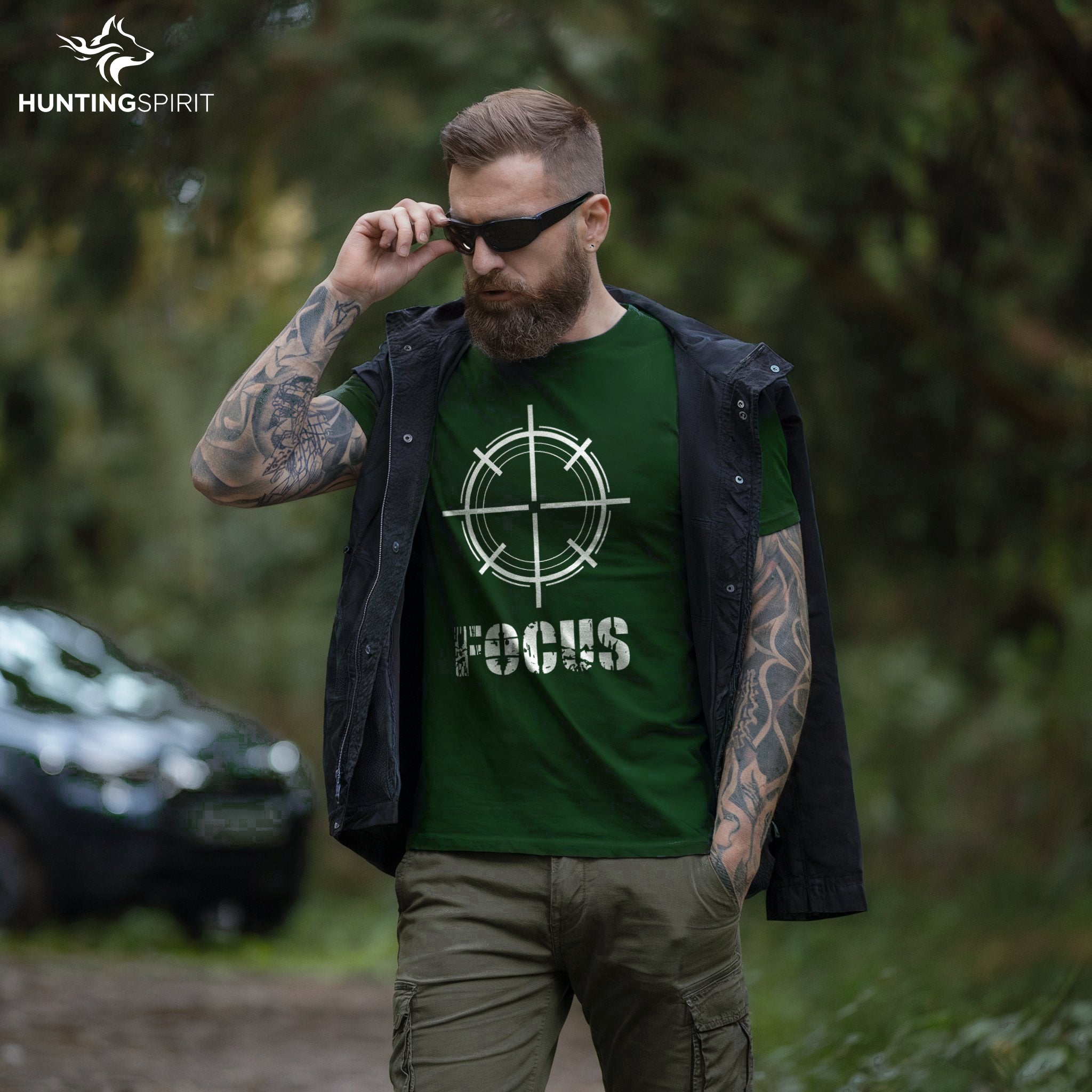 Focus Crosshair T-Shirt - Hunting Gear Tee