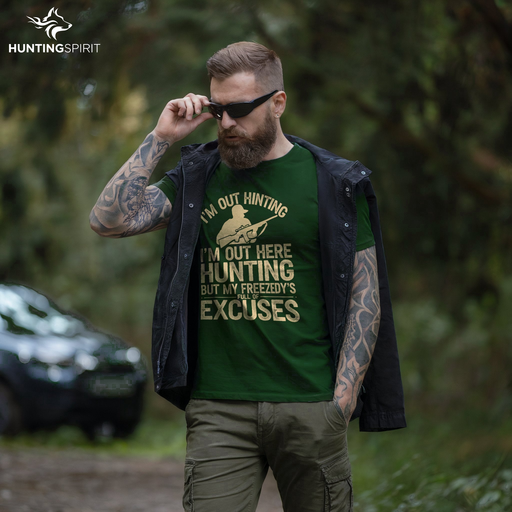 Full of Excuses Hunter T-Shirt - Humorous Tee