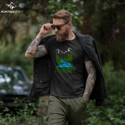 Journey River T-Shirt - Nature Landscape Tee