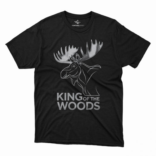 Men's King of the Woods Graphic Tee - Outdoor Adventure Shirt