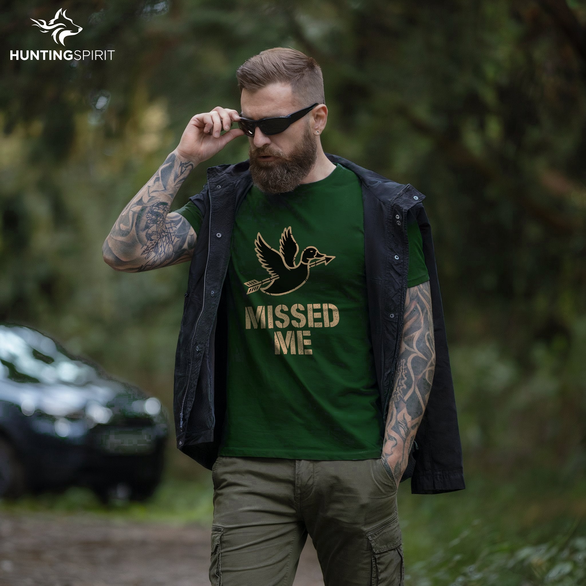 Missed Me Duck T-Shirt - Humorous Tee