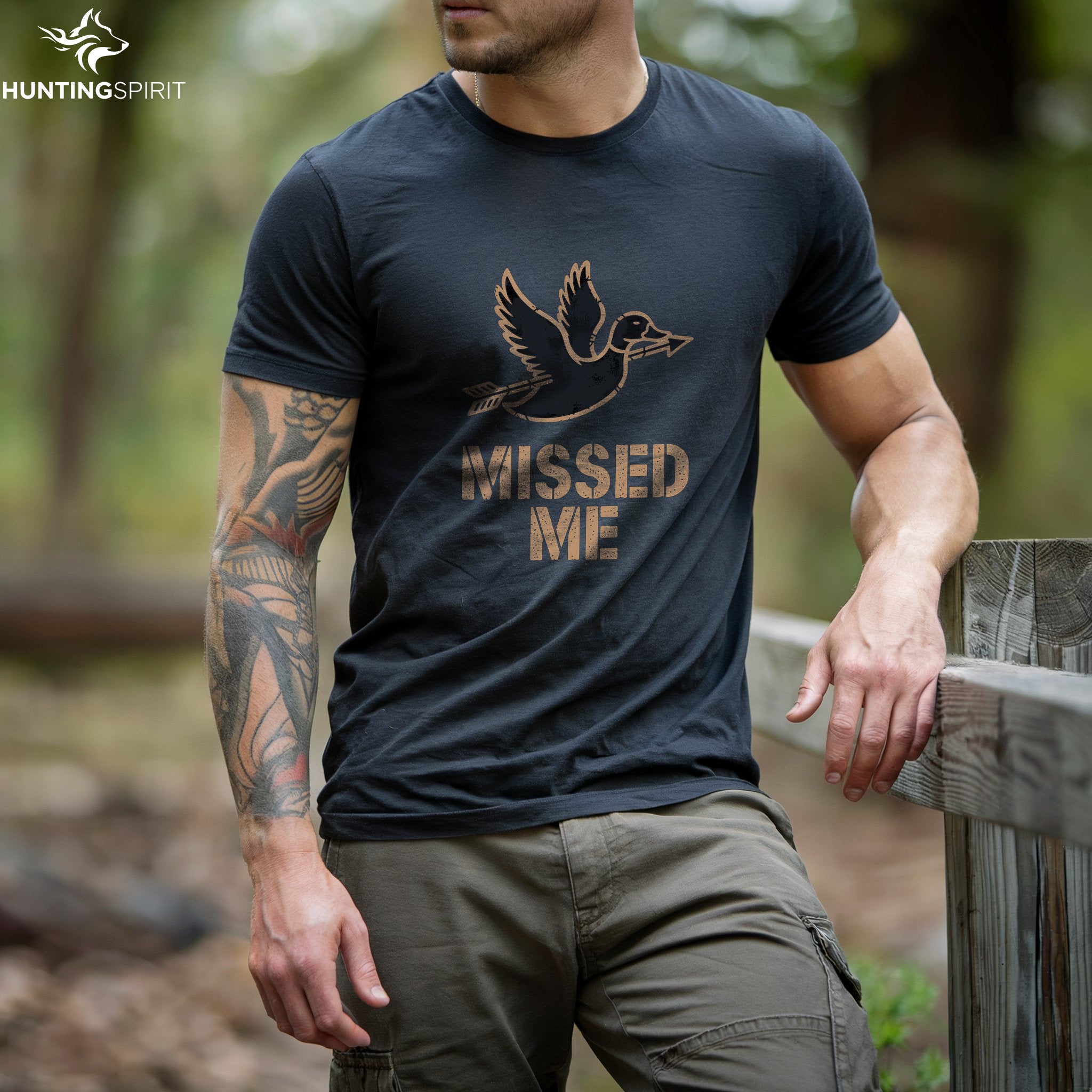 Missed Me Duck T-Shirt - Humorous Tee