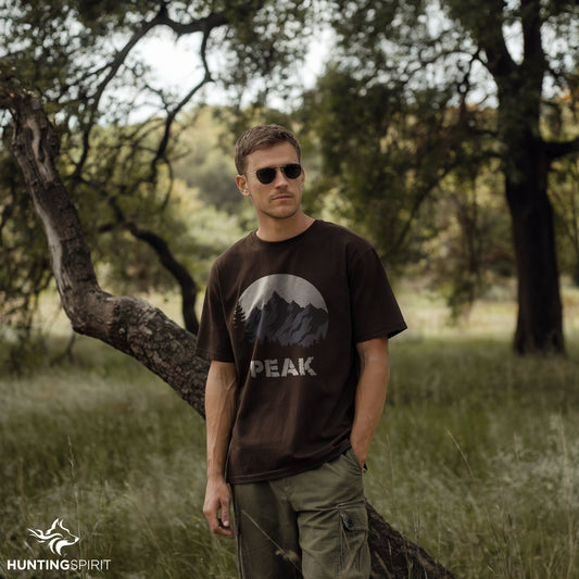 Peak Mountain T-Shirt - Nature Landscape Tee