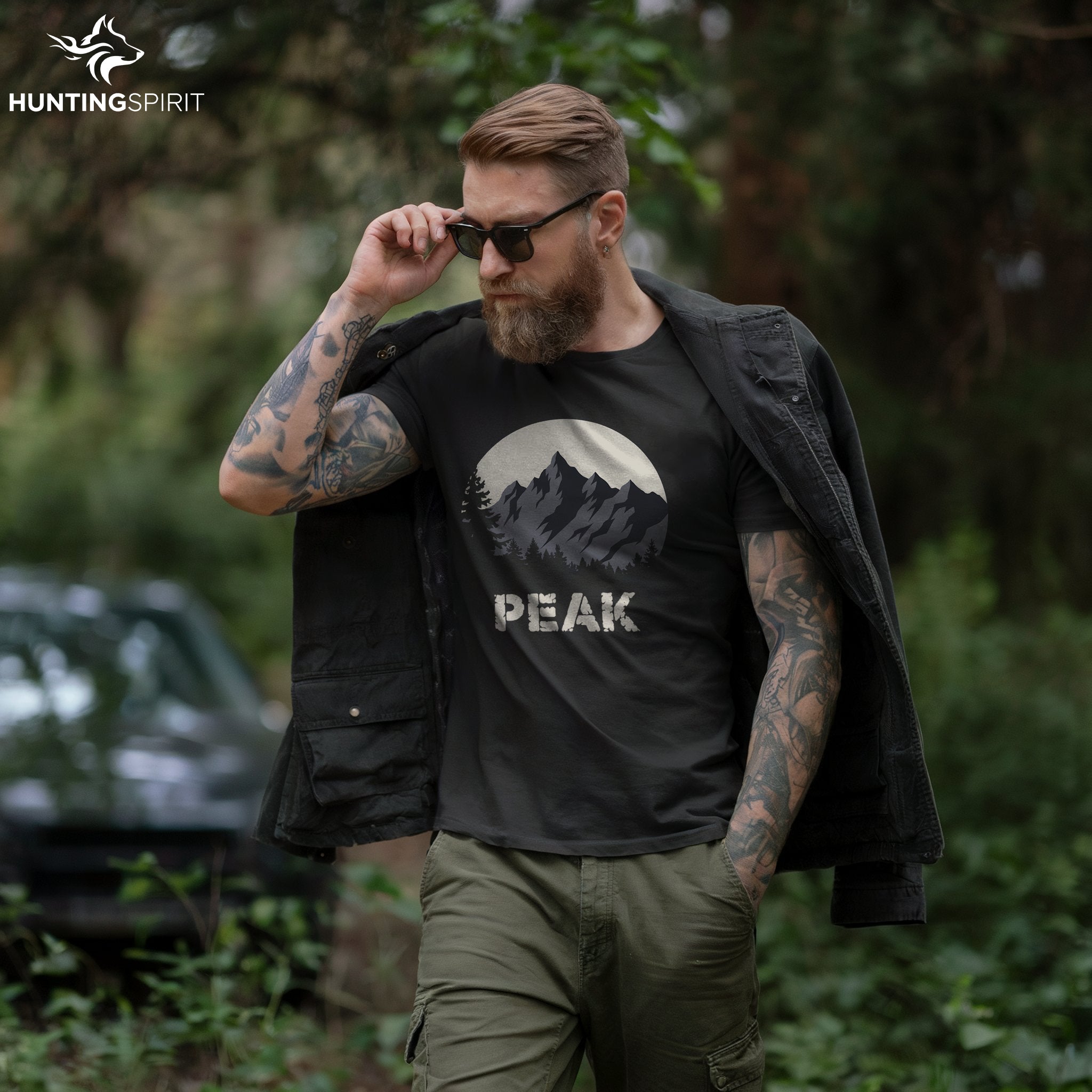 Peak Mountain T-Shirt - Nature Landscape Tee