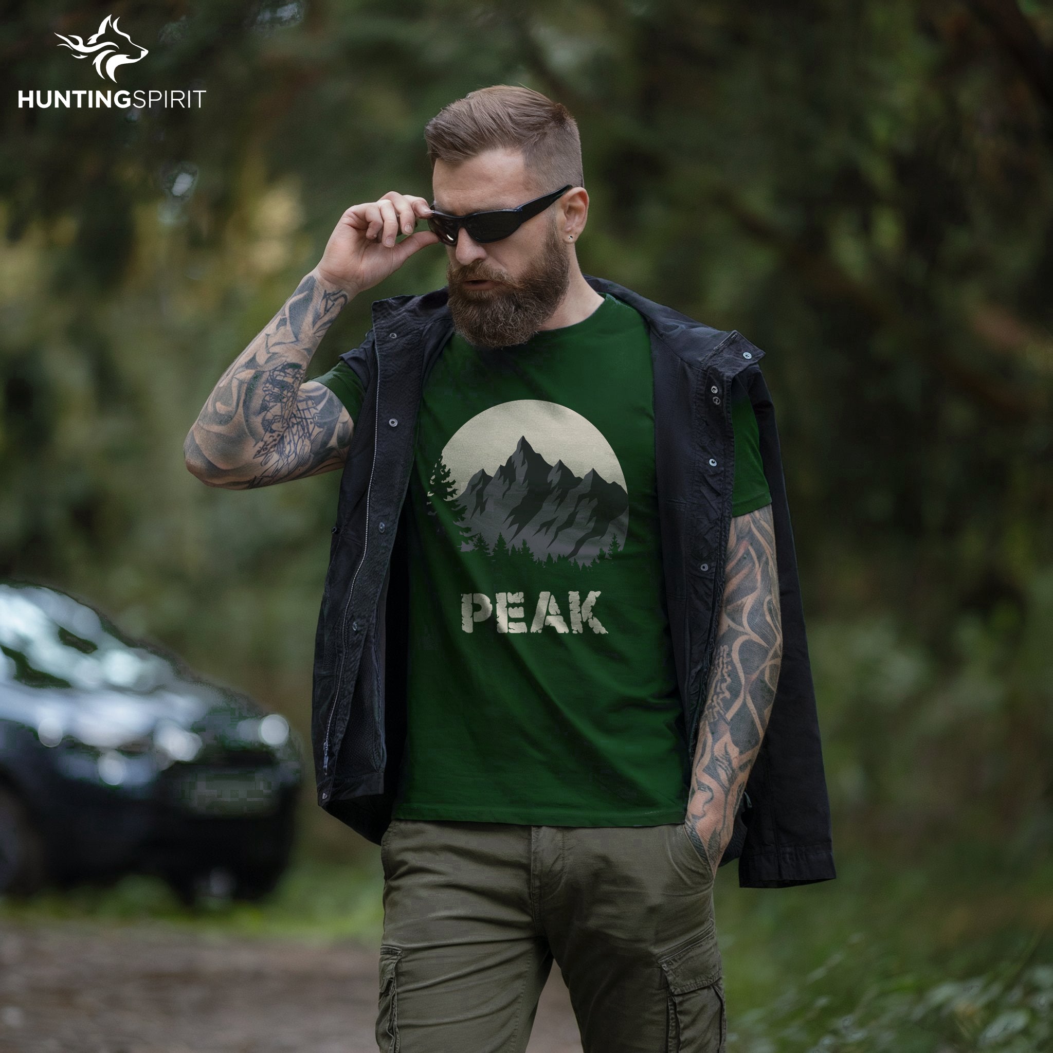 Peak Mountain T-Shirt - Nature Landscape Tee