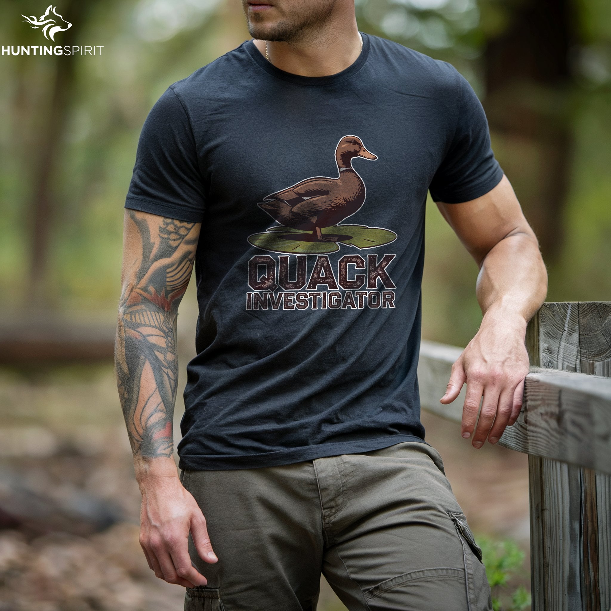 Quack Investigator Duck T-Shirt - Humorous Tee