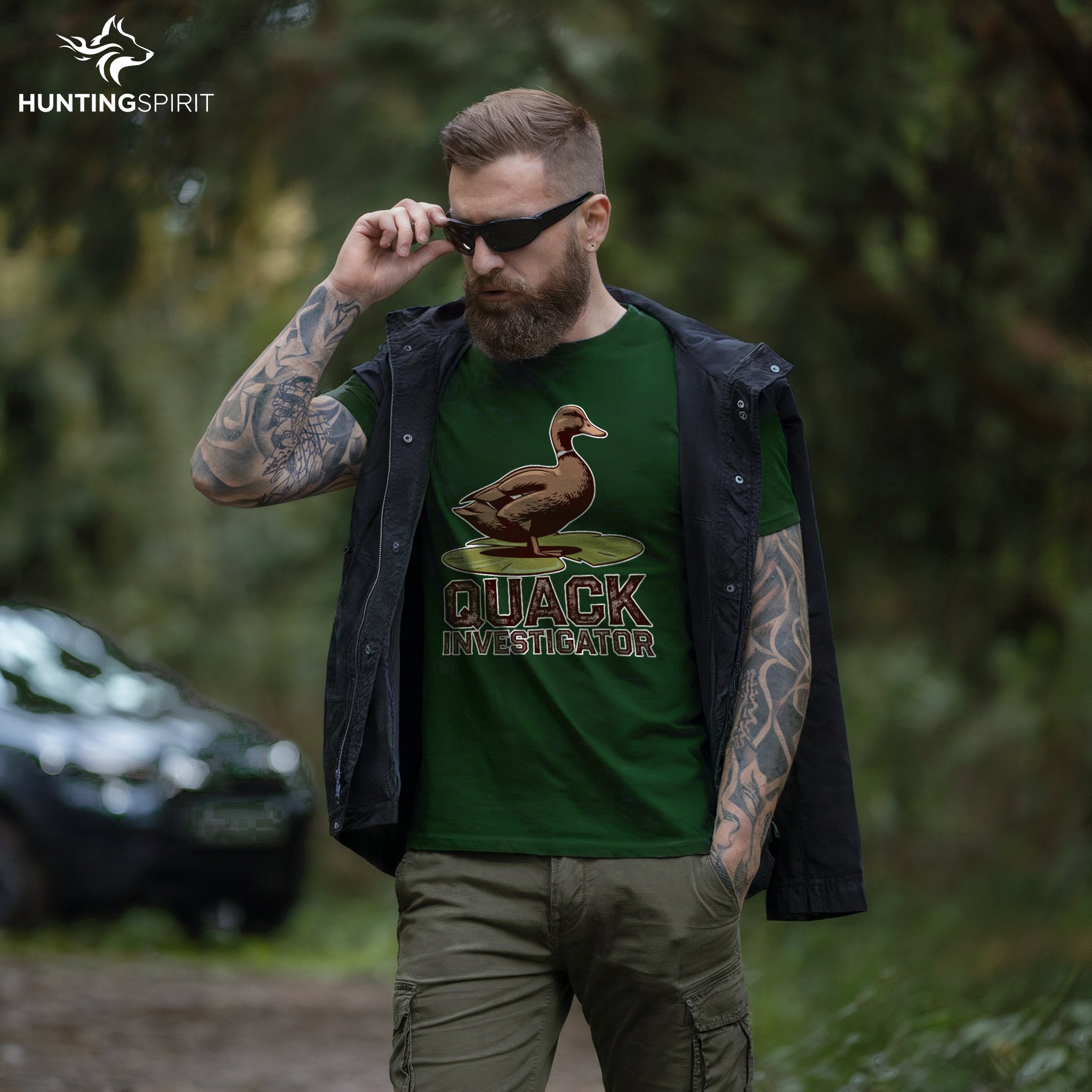 Quack Investigator Duck T-Shirt - Humorous Tee