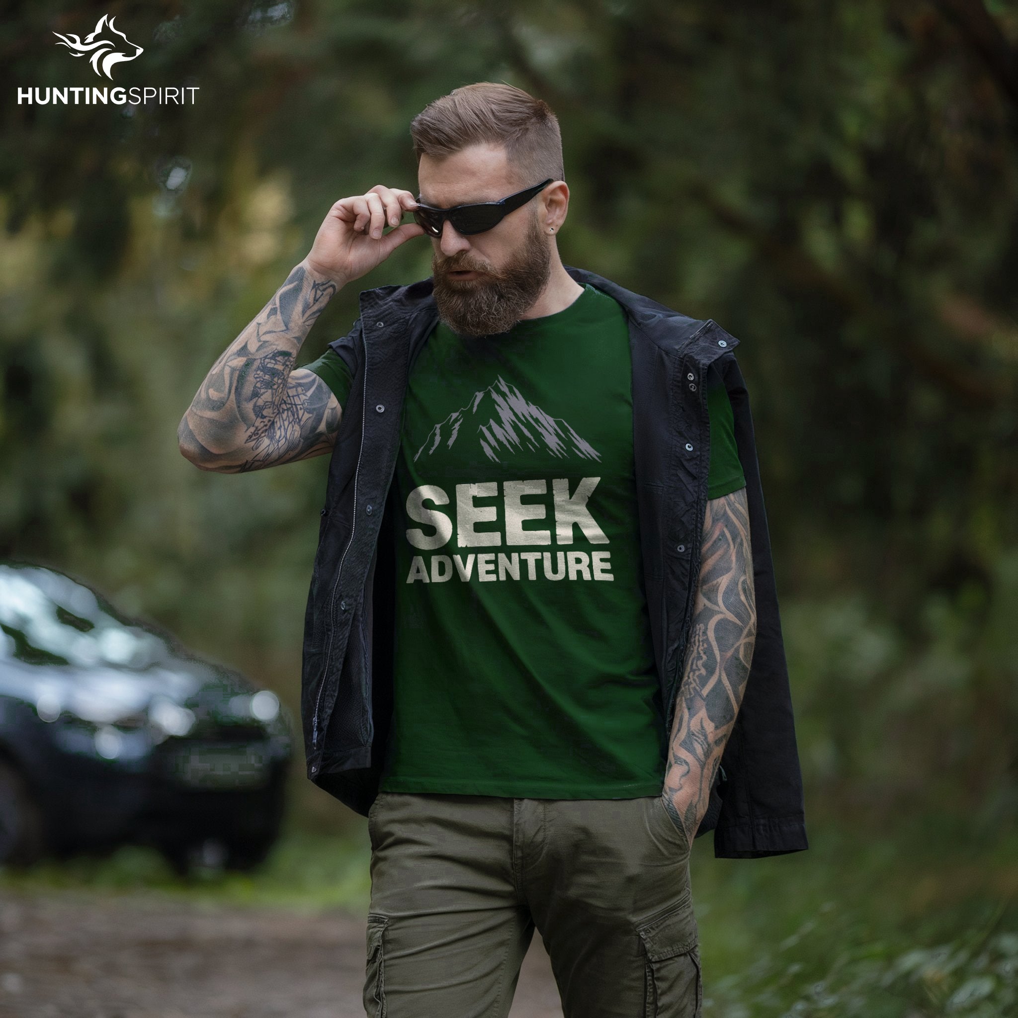 Seek Adventure Mountain T-Shirt - Graphic Tee