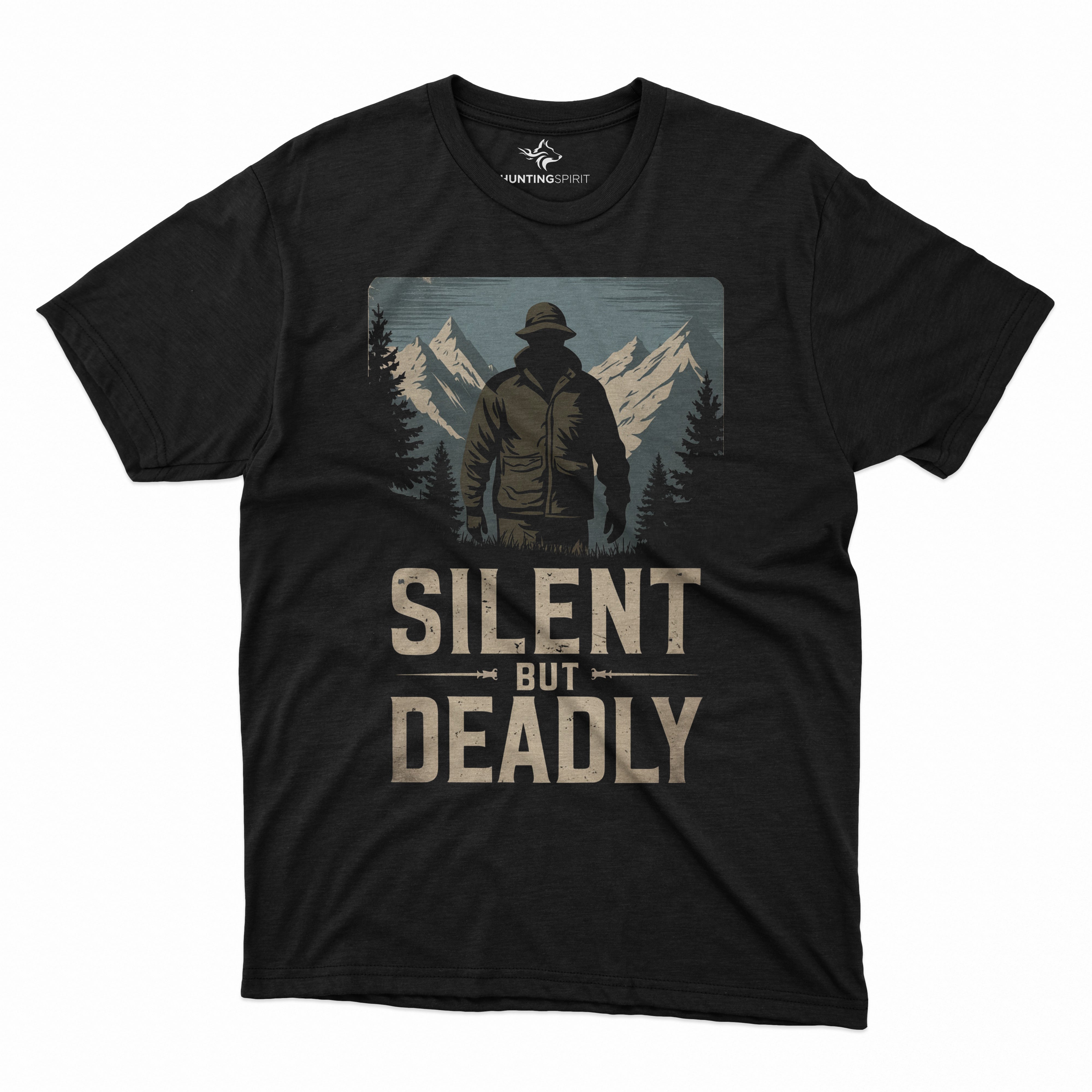 Silent But Deadly T-Shirt - Stealth Hunter Scene