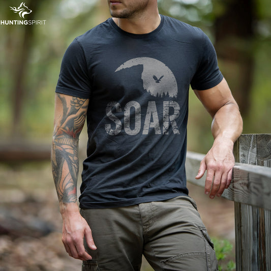 Soar Cliff T-Shirt - Nature Landscape Tee