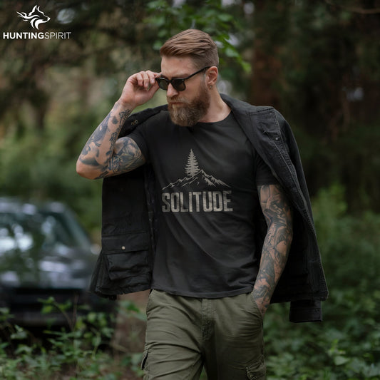 Solitude Pine T-Shirt - Nature Landscape Tee