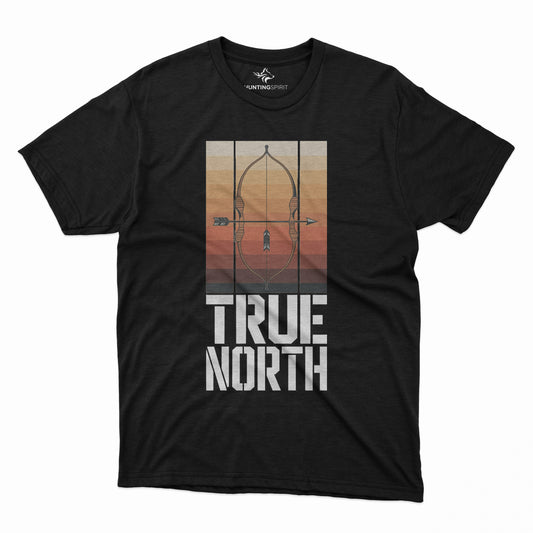 True North Bow and Arrow T-Shirt - Archery Adventure Design