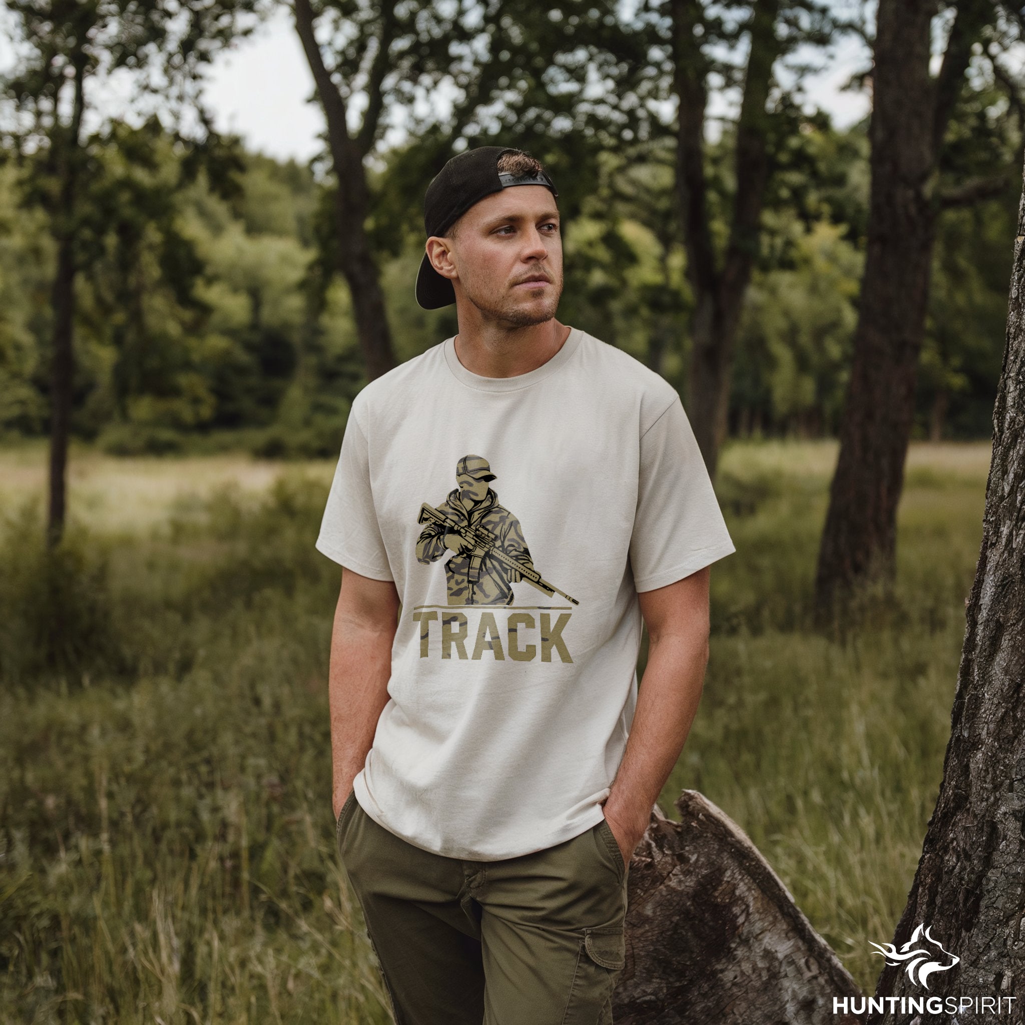 Track Hunter T-Shirt - Hunting Gear Tee