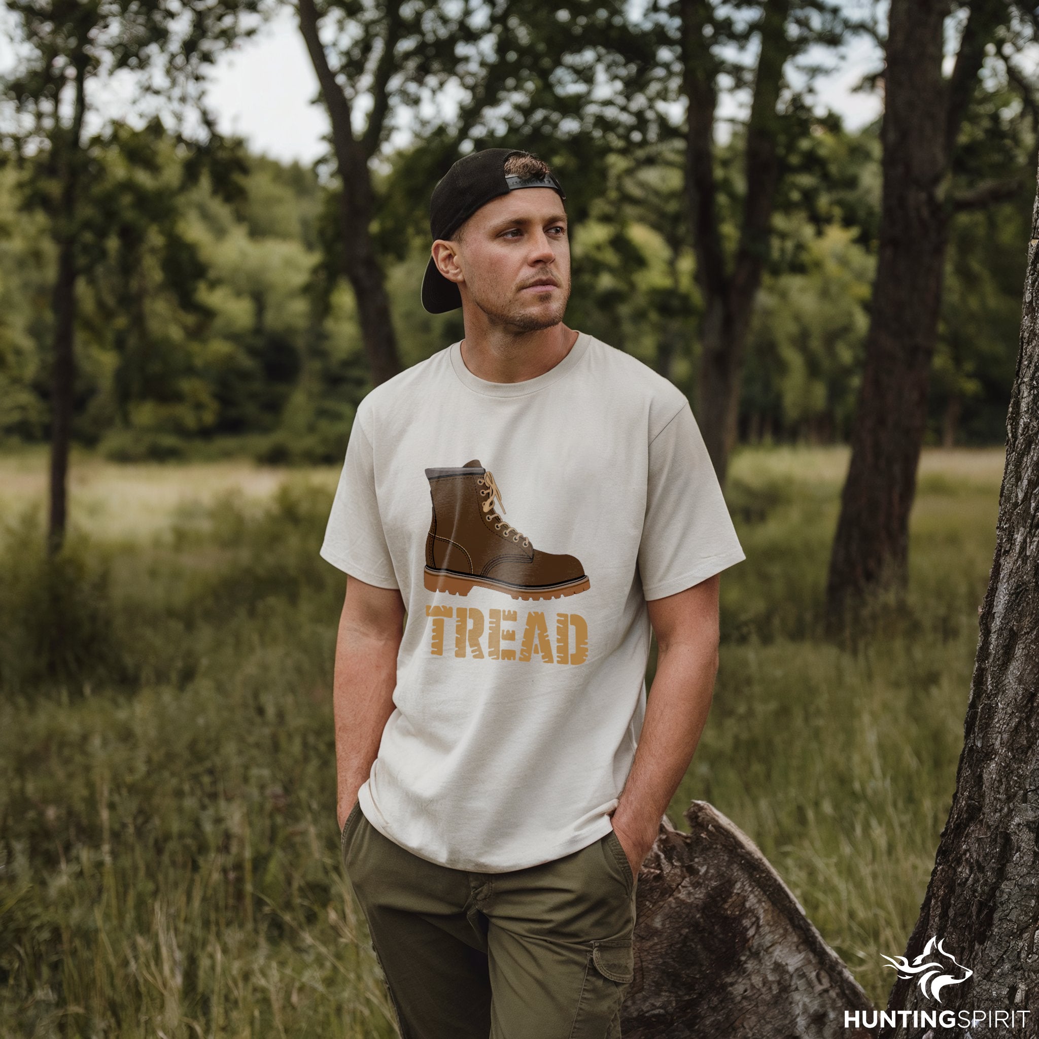 Tread Boot Print T-Shirt - Hunting Gear Tee