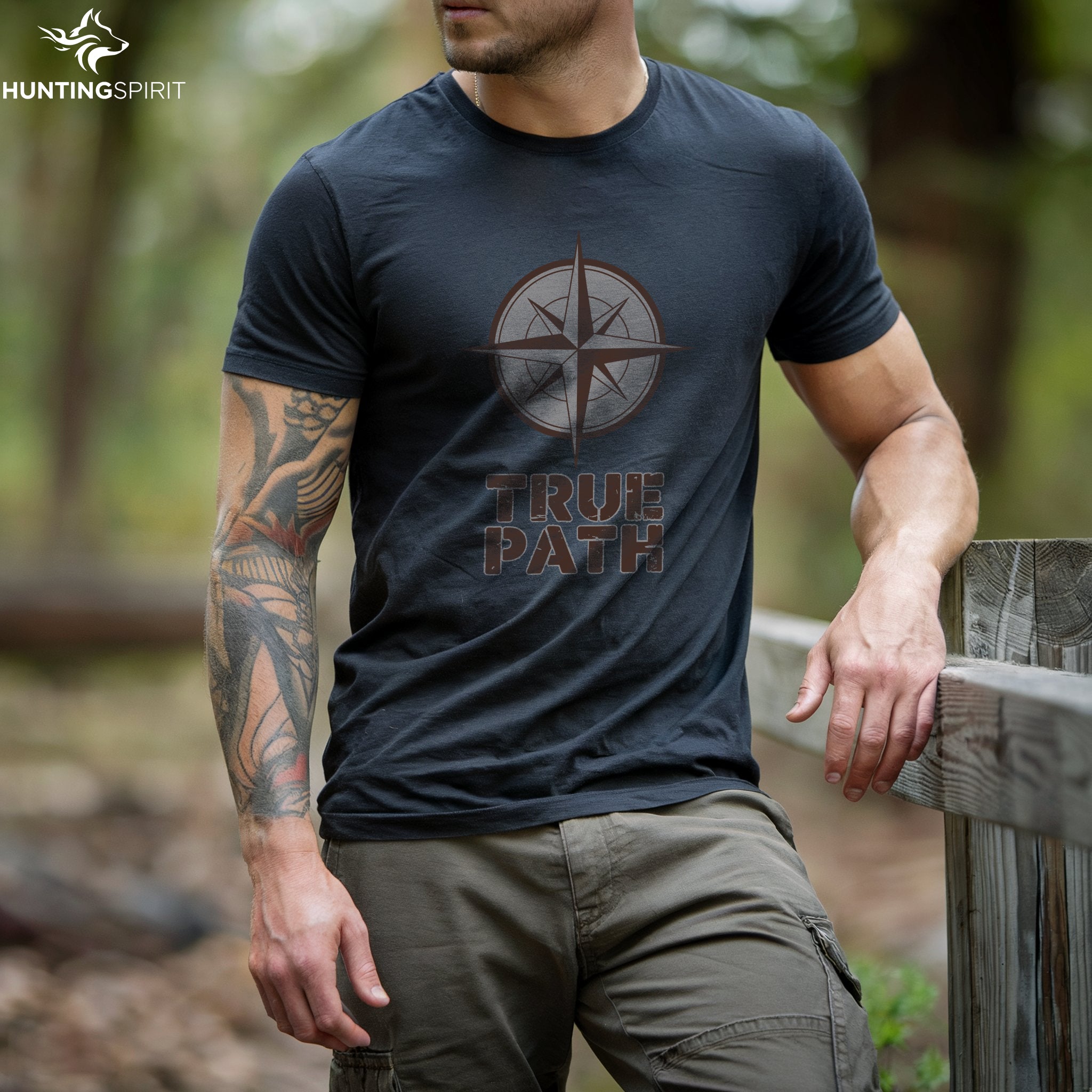 True Path Compass T-Shirt - Graphic Tee