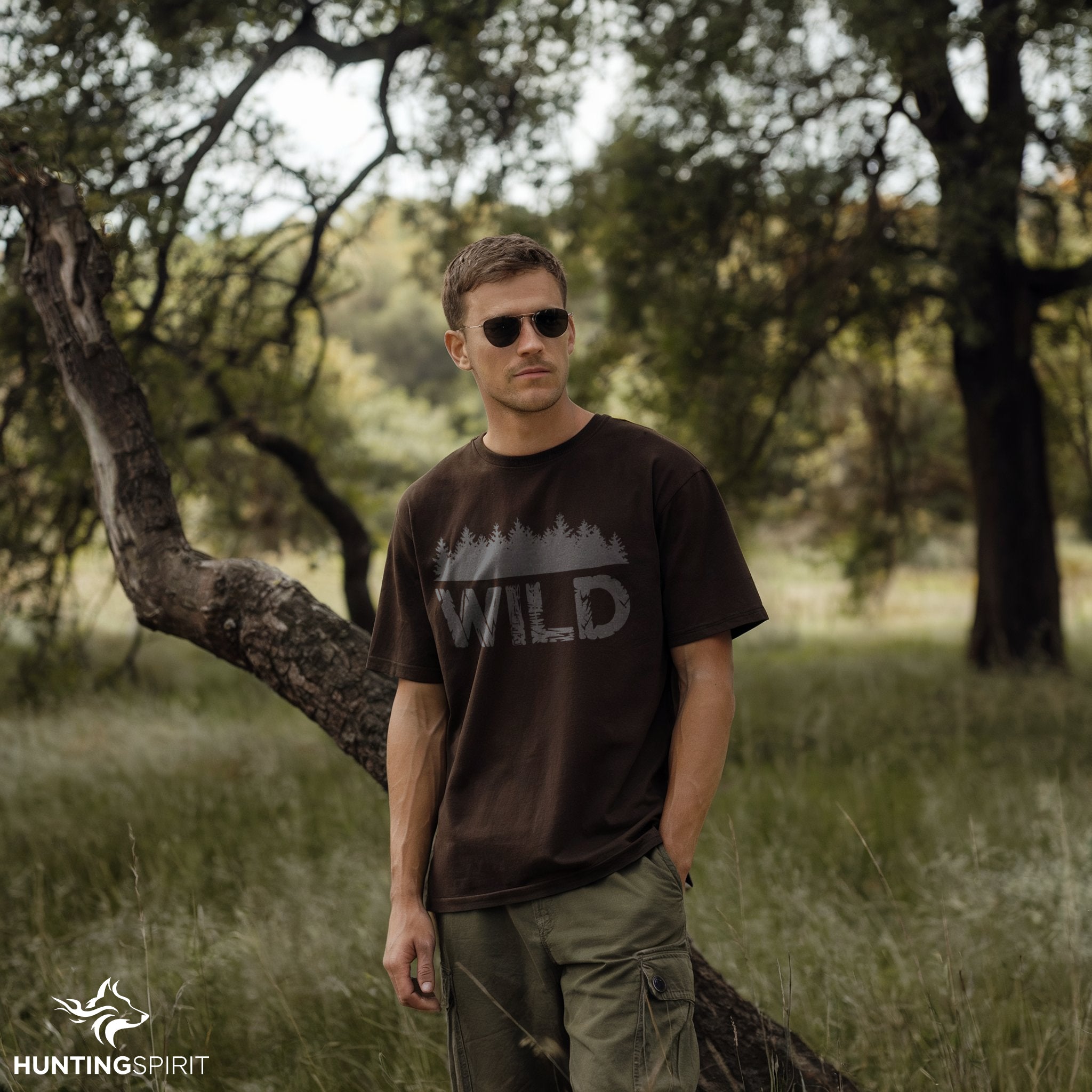 Wild Forest T-Shirt - Nature Landscape Tee