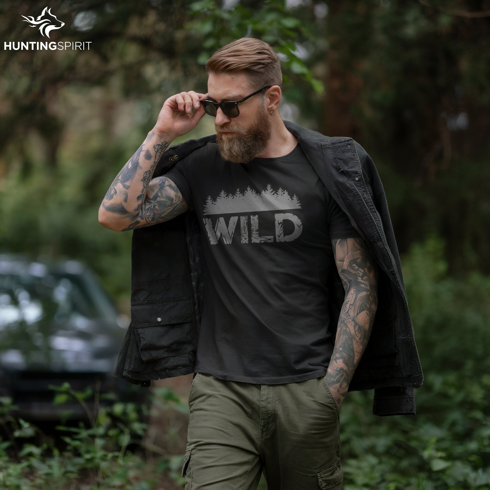 Wild Forest T-Shirt - Nature Landscape Tee