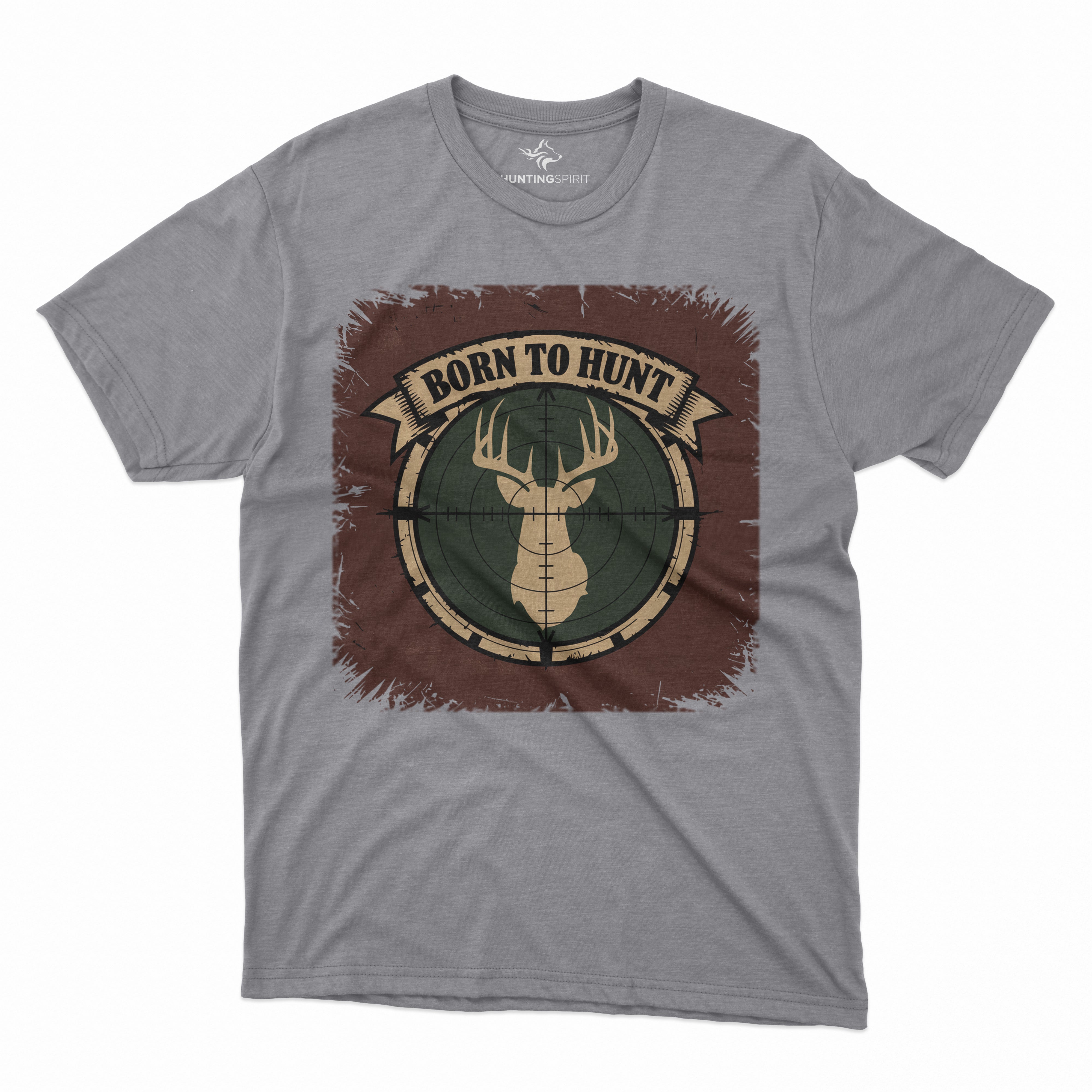 Born to Hunt T-Shirt - Vintage Deer Target Design