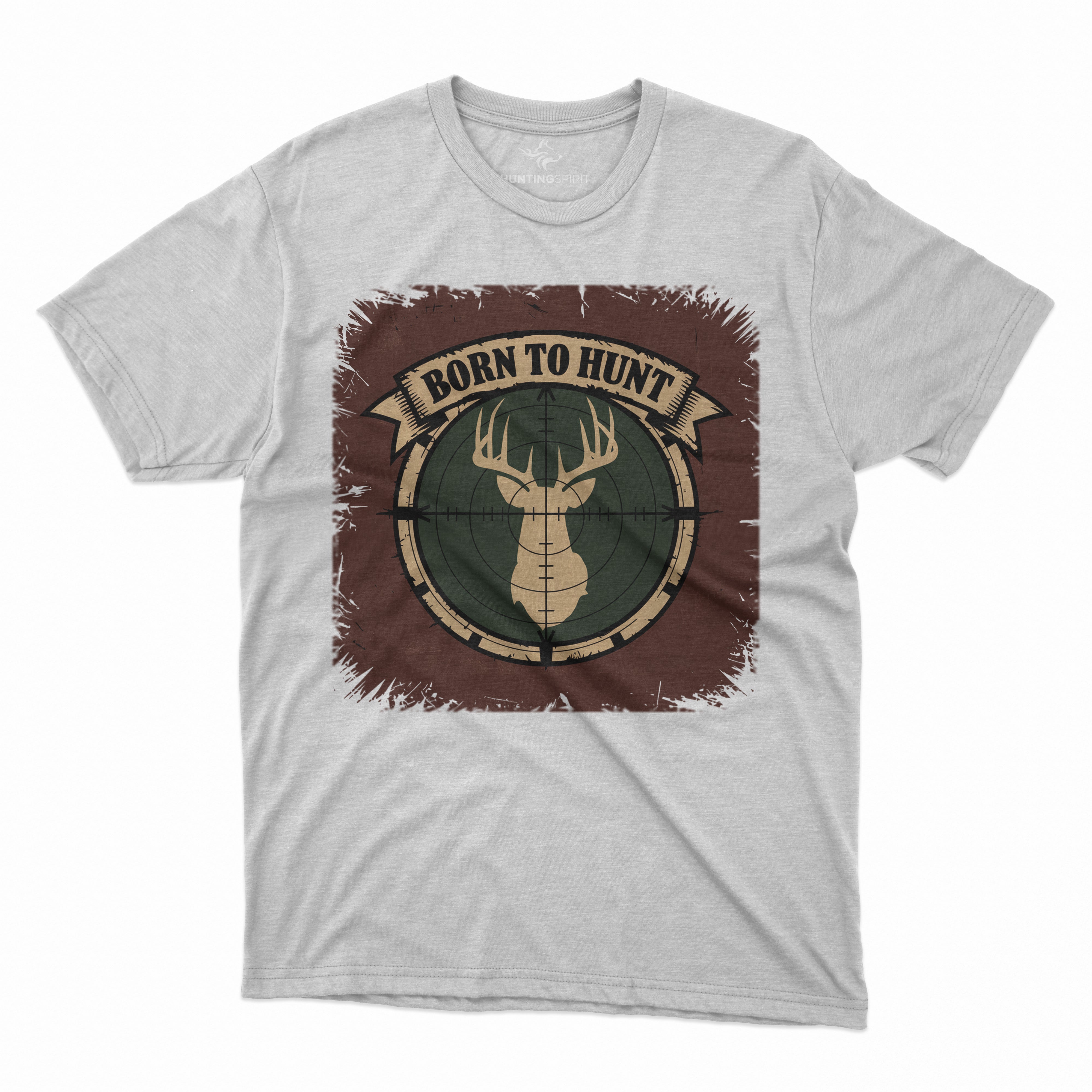 Born to Hunt T-Shirt - Vintage Deer Target Design